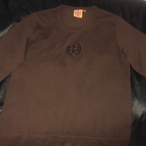 Brown long sleeve Tory Burch shirt